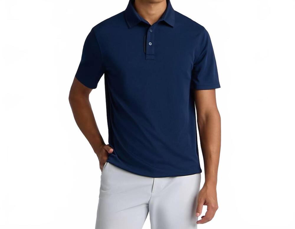 NEW G/FORE essential performance piqué polo in twilight